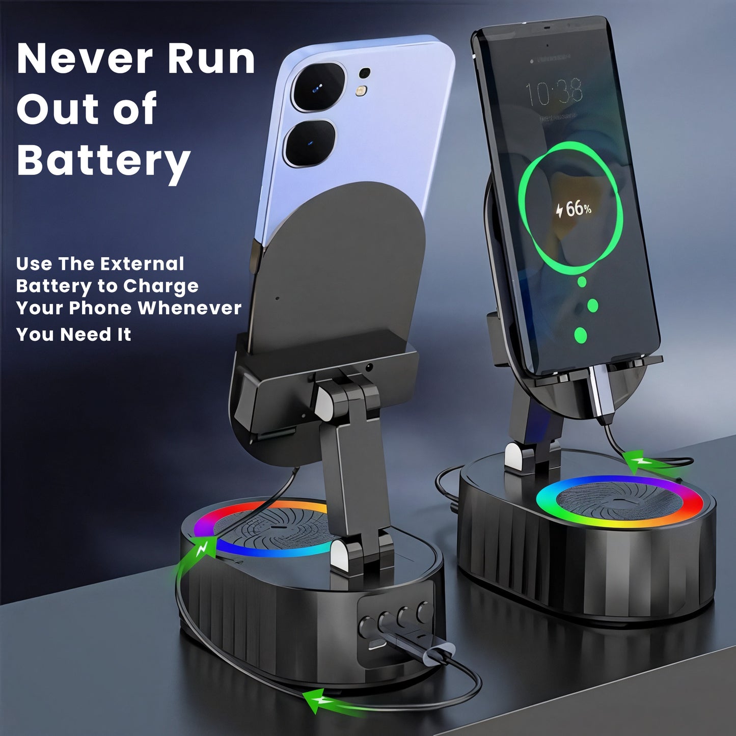 Viral 5 in 1 Wireless Induction Speaker